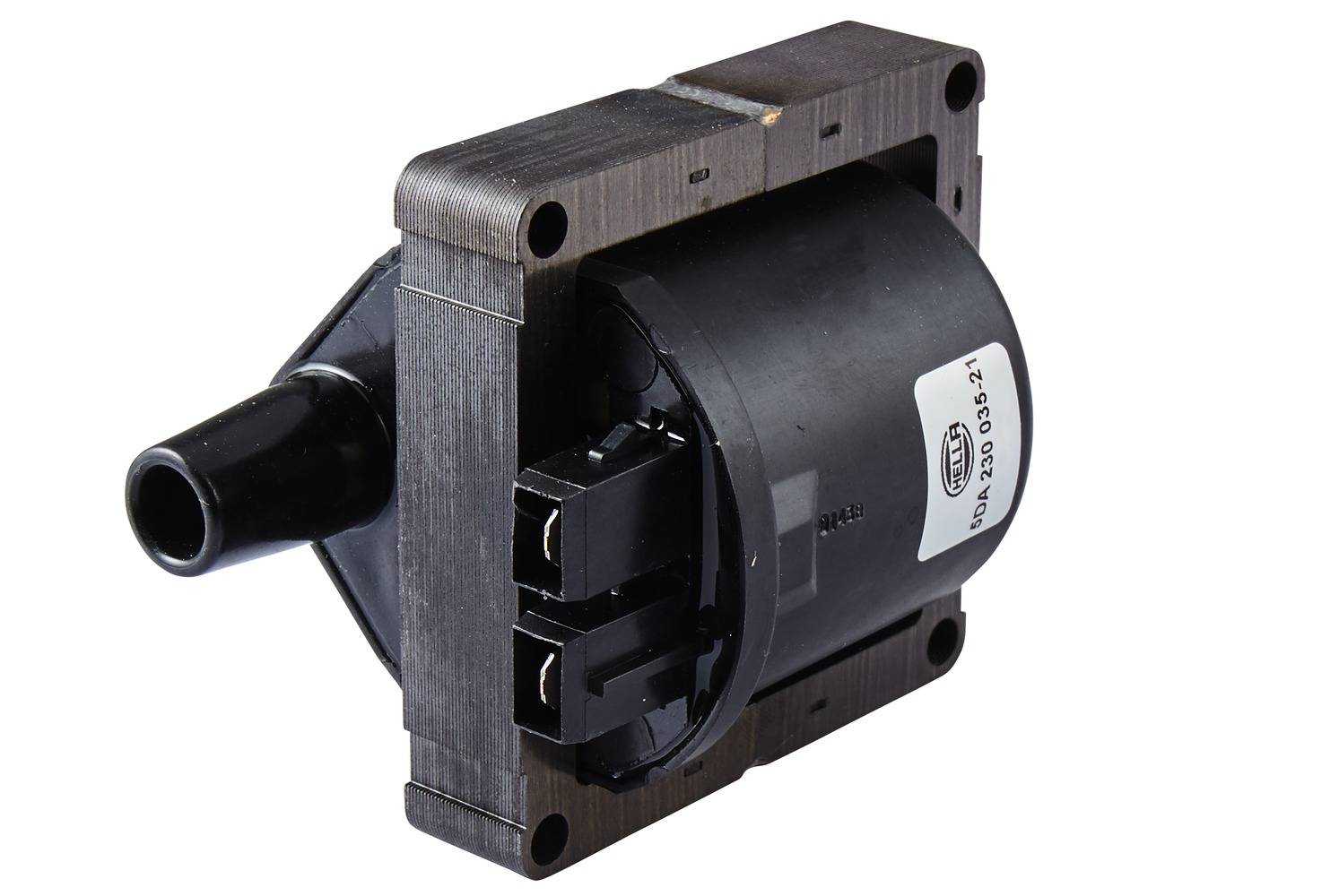 HELLA 5DA 230 035-211 Zündspule - 2-polig - Zündspule zum Verteiler - geschraubt - mit Zubehör