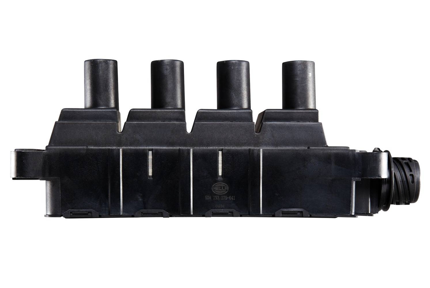 HELLA 5DA 193 175-641 Zündspule - 12V - 6-polig - Blockzündspule - geschraubt