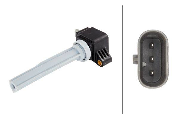 HELLA 5DA 230 036-681 Zündspule - 3-polig - Kerzenschachtzündspule - geschraubt