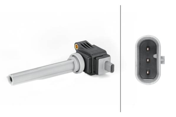 HELLA 5DA 230 036-681 Zündspule - 3-polig - Kerzenschachtzündspule - geschraubt