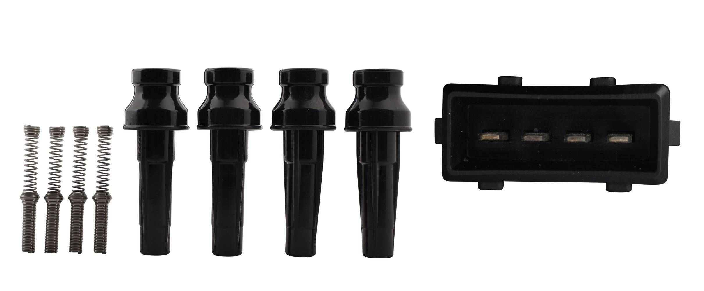 HELLA 5DA 193 175-451 Zündspule - 12V - 4-polig - Blockzündspule - geschraubt