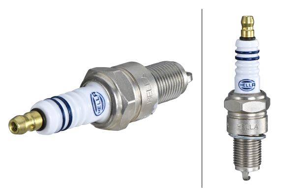 HELLA 8EH 188 705-121 Zündkerze - Platinum PH7RC-8 - SW: 20,8 - Gewindelänge: 19mm - Außengewinde: 1