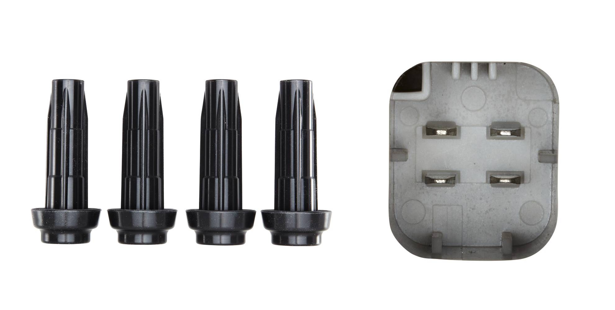 HELLA 5DA 193 175-441 Zündspule - 12V - 4-polig - Blockzündspule - geschraubt