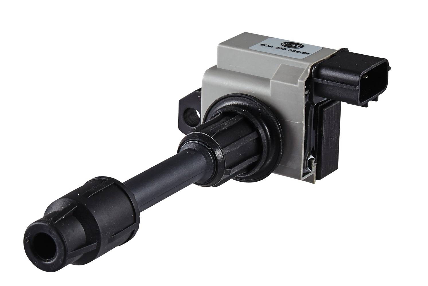 HELLA 5DA 230 035-541 Zündspule - 3-polig - Kerzenschachtzündspule - geschraubt