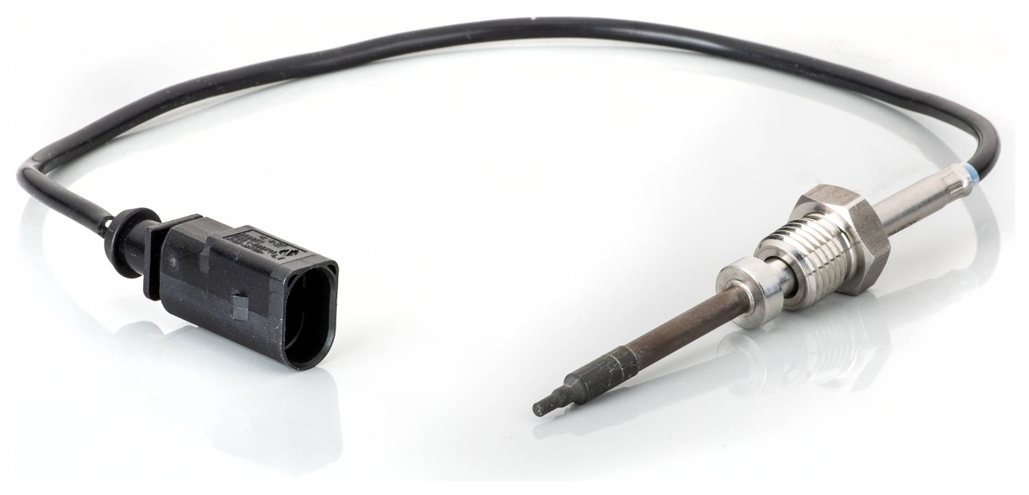 HELLA 6PT 014 495-131 Sensor, Abgastemperatur - 2-polig - geschraubt - Kabel: 360mm