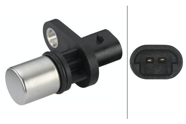 HELLA 6PU 009 146-591 Impulsgeber, Kurbelwelle - 12V - 2-polig - ohne Kabel