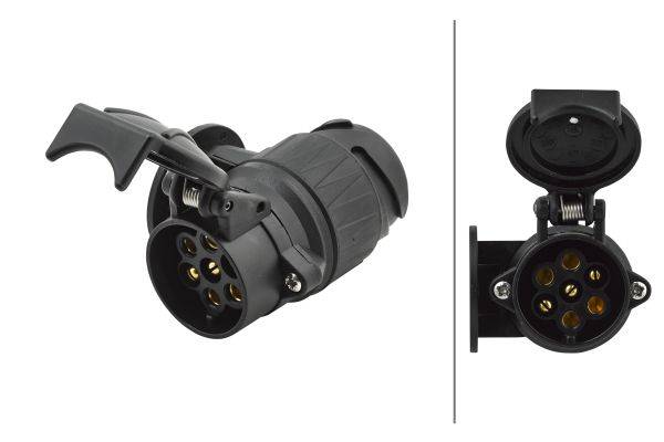 HELLA 8JA 005 952-011 Adapter, Steckdose - Kabel: 91mm