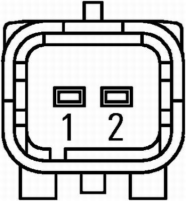 HELLA 6PU 009 106-851 Sensor, Raddrehzahl - 12V - Vorderachse beidseitig - Kabel: 1057mm