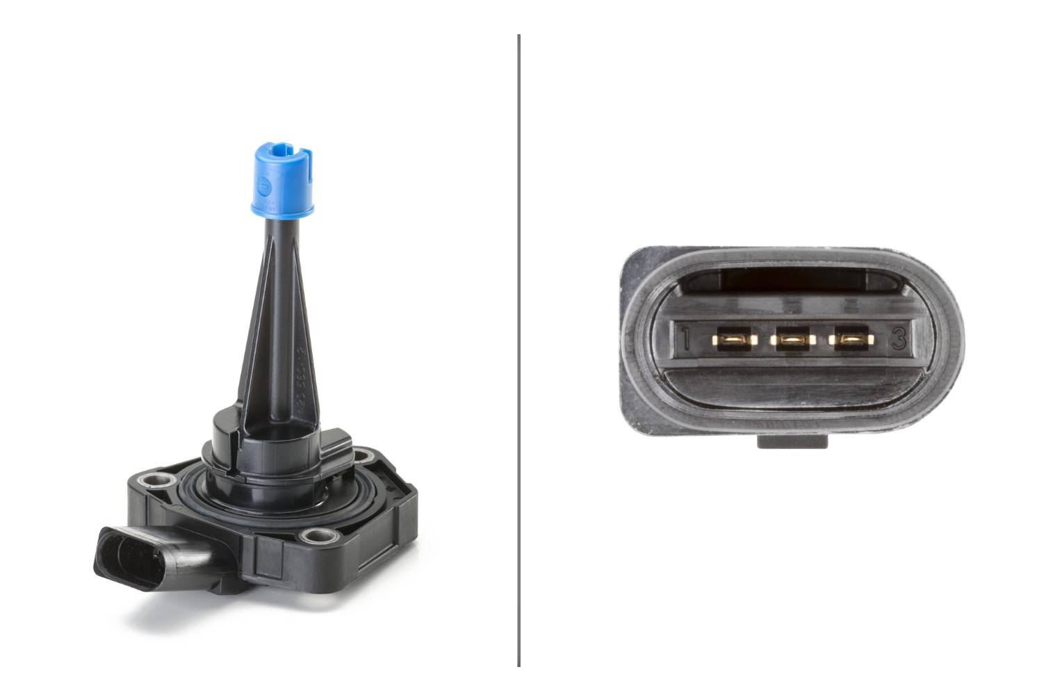 HELLA 6PR 013 680-071 Sensor, Motorölstand - 3-polig - mit Dichtung
