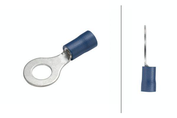 HELLA 8KW 044 039-812 Leitungsverbinder - blau - von: 1.5mm² - bis: 2.5mm² - M6 - Ringform - Set - M