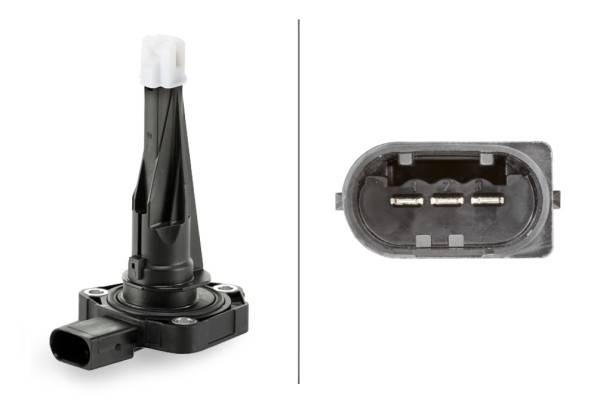 HELLA 6PR 013 680-211 Sensor, Motorölstand - 3-polig - mit Dichtung