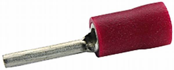 HELLA 8KW 744 769-003 Leitungsverbinder - rot - von: 0.5mm² - bis: 1.0mm² - Drahtstifthülse - Menge:
