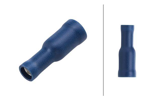 HELLA 8KW 044 026-812 Leitungsverbinder - blau - von: 1.5mm² - bis: 2.5mm² - Rundsteckhülse - Ø: 5mm