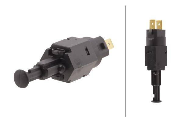 HELLA 6DF 003 263-071 Bremslichtschalter - 12V - Anschlussanzahl: 2 - Öffner - elektrisch