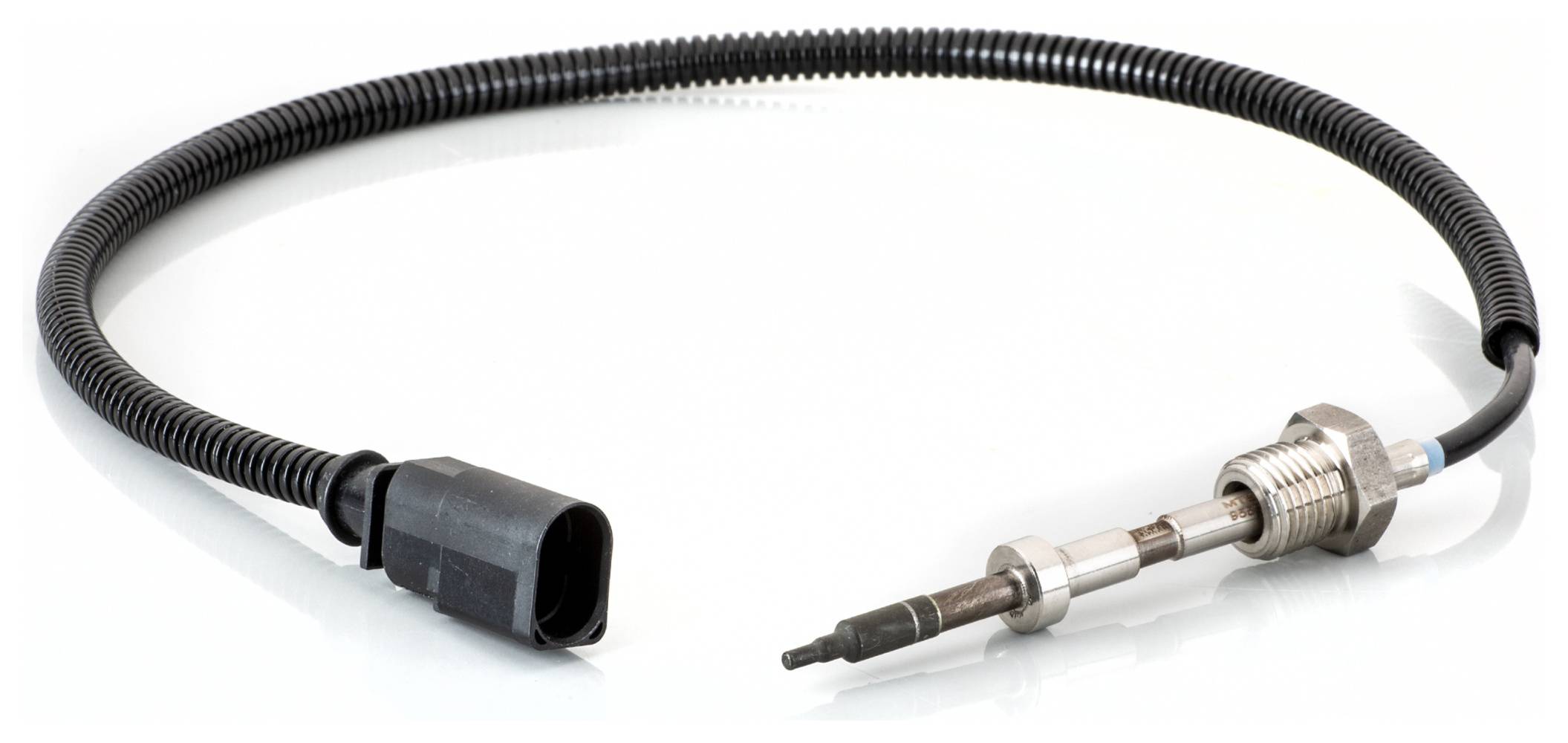 HELLA 6PT 014 494-591 Sensor, Abgastemperatur - 2-polig - geschraubt - Kabel: 500mm