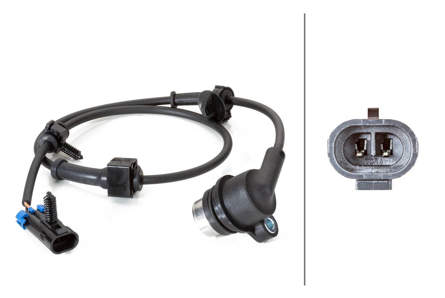 HELLA 6PU 230 040-311 Sensor, Raddrehzahl - 2-polig - Hinterachse - mit Halter