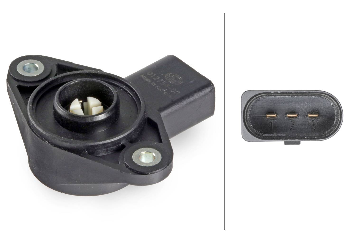 HELLA 6PD 012 754-001 Sensor, Saugrohrumschaltklappe - 3-polig - geschraubt