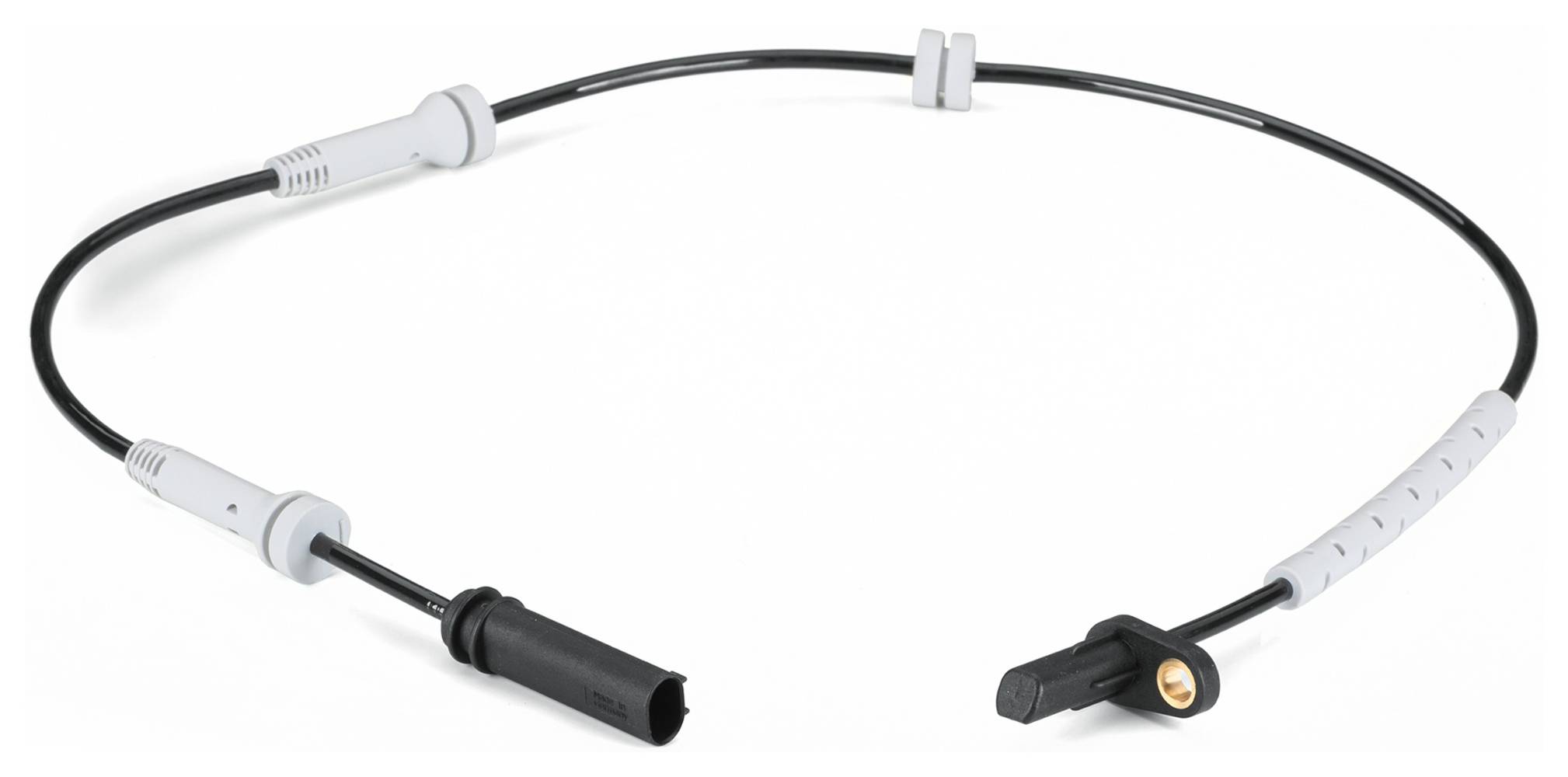 HELLA 6PU 012 806-601 Sensor, Raddrehzahl - 2-polig - Vorderachse beidseitig - Gesamtlänge720mm