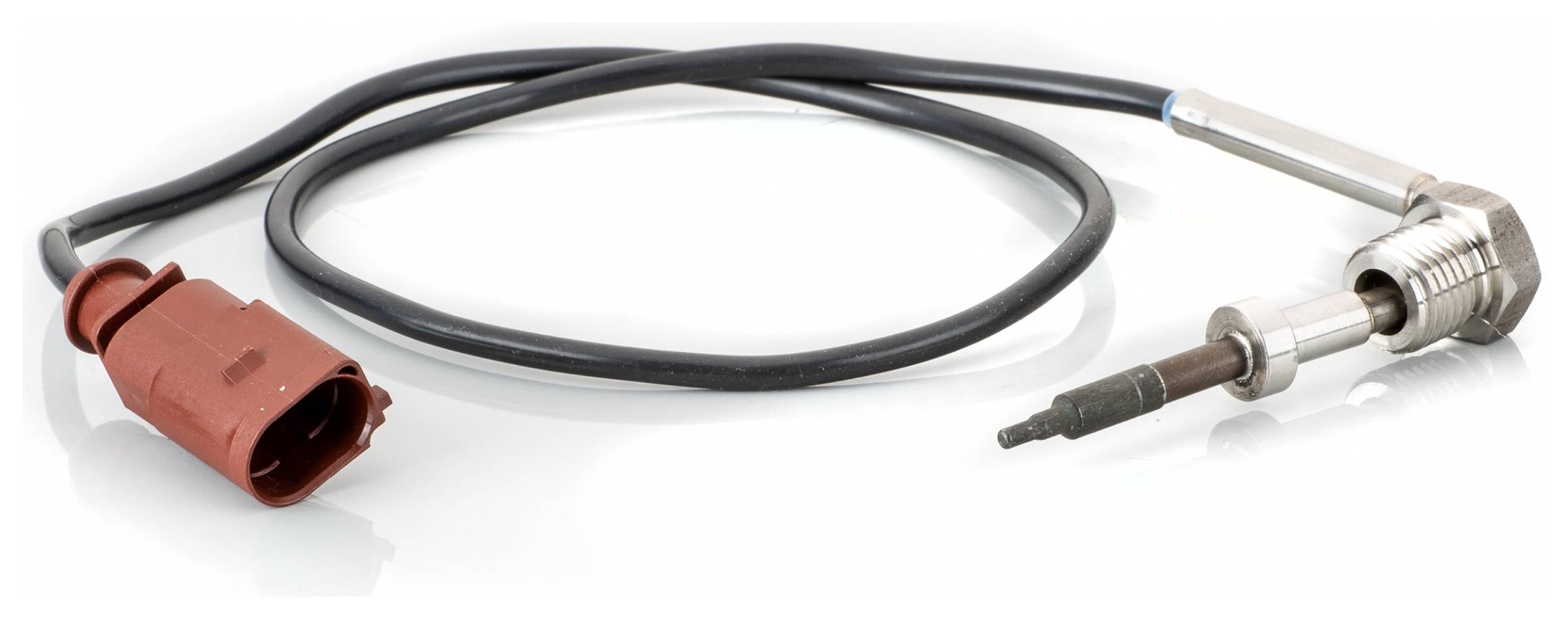 HELLA 6PT 014 494-761 Sensor, Abgastemperatur - 2-polig - geschraubt - Kabel: 550mm