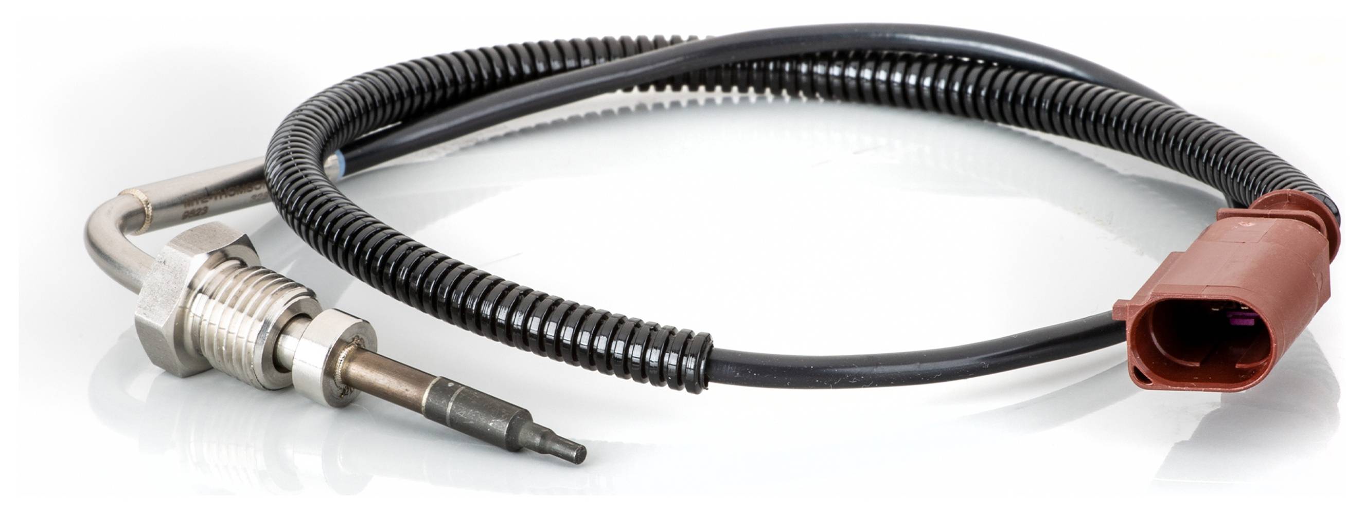 HELLA 6PT 014 494-781 Sensor, Abgastemperatur - 2-polig - geschraubt - Kabel: 590mm