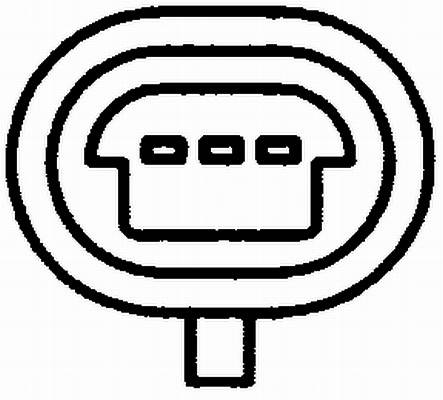 HELLA 6PX 008 476-451 Sensor, Drosselklappenstellung - 5V - Farbe Druckfedergrau
