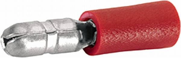 HELLA 8KW 044 040-003 Leitungsverbinder - rot - von: 0.5mm² - bis: 1.0mm² - Rundstecker - Ø: 4mm - M