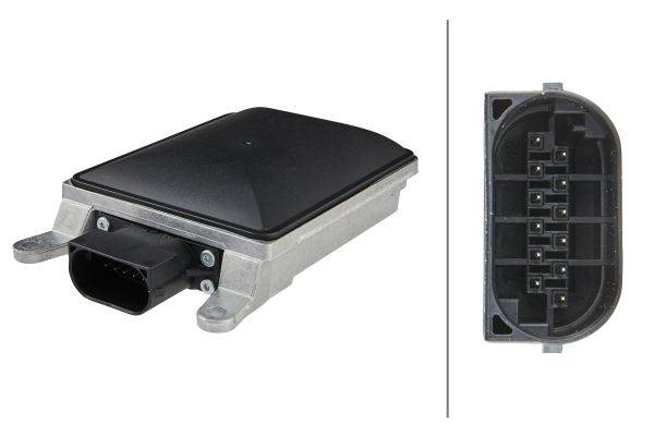 HELLA 6PZ 010 905-711 Steuergerät, Spurwechselassistent - Einbauort: hinten rechts