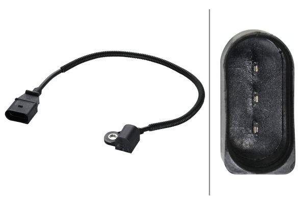 HELLA 6PU 009 168-181 Sensor, Nockenwellenposition - Kabel: 445mm