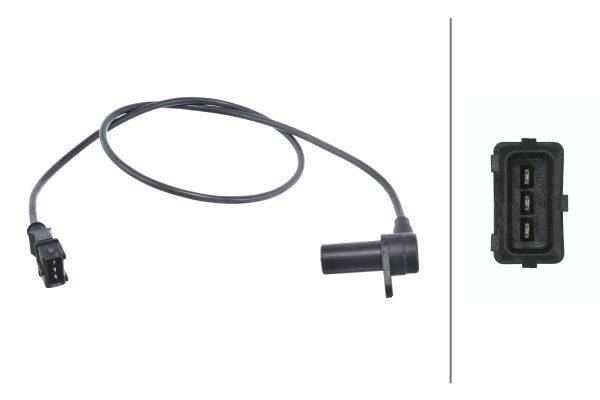 HELLA 6PU 009 163-791 Impulsgeber, Kurbelwelle - 12V - 3-polig - Kabel: 885mm