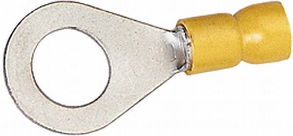 HELLA 8KW 044 038-003 Leitungsverbinder - gelb - von: 4.0mm² - bis: 6.0mm² - M10 - Ringform