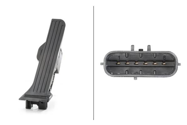 HELLA 6PV 008 890-711 Sensor, Fahrpedalstellung - für Linkslenker - Automatikgetriebe