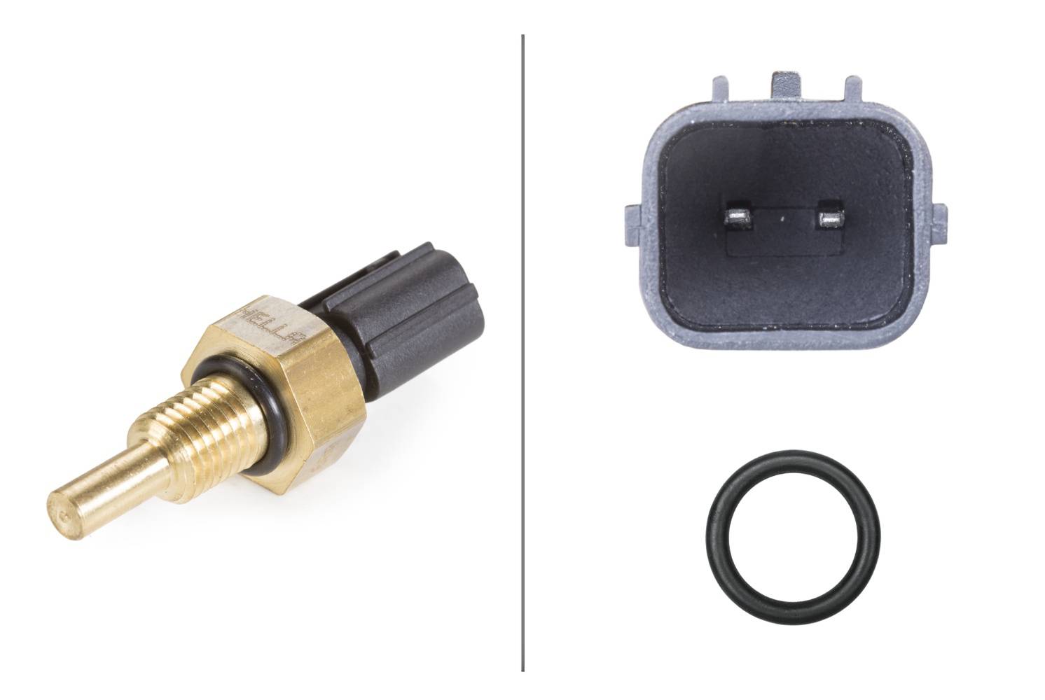 HELLA 6PT 009 309-421 Sensor, Kühlmitteltemperatur - 12V - geschraubt