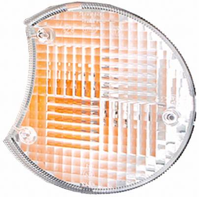 HELLA 9EL 990 354-031 Lichtscheibe, Blinkleuchte Combi 120/133 - Lichtscheibenfarbe: grau - hinten/l