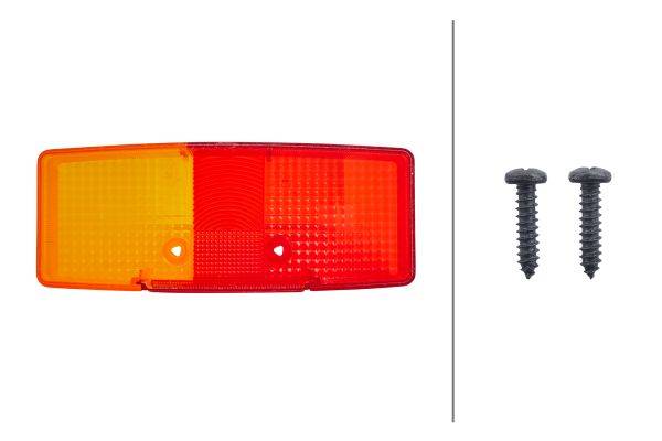 HELLA 9EL 118 701-001 Lichtscheibe, Heckleuchte - rechts