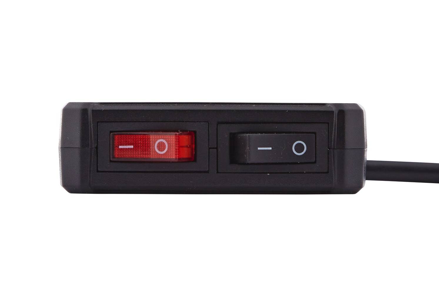 HELLA 9SX 863 535-001 Schalter, Rundumkennleuchte - Länge: 87.3mm - Breite: 61.3mm - Höhe: 25mm - Ka