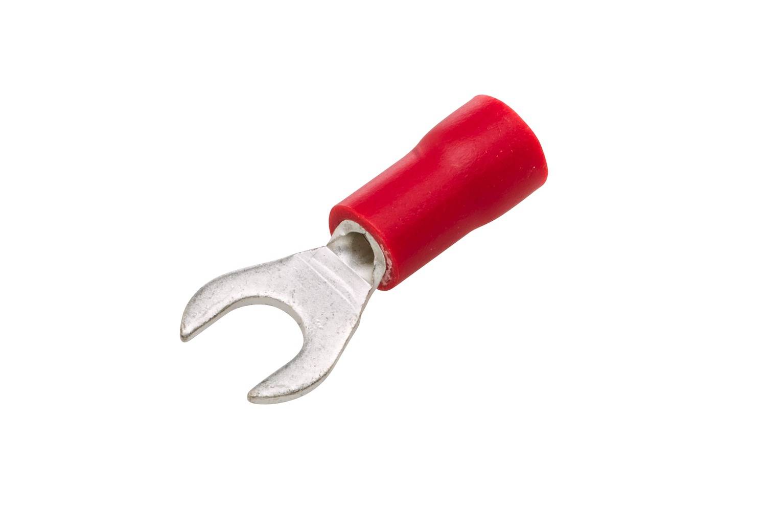 HELLA 8KW 744 778-003 Leitungsverbinder - mit Gabelkopf - rot - von: 0.5mm² - bis: 1.0mm² - Gabelver