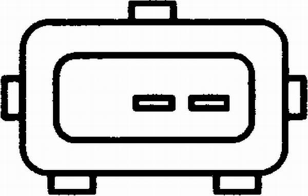HELLA 6PU 009 161-001 Sensor, Geschwindigkeit/Drehzahl - 12V - Steckergehäuseform: eckig