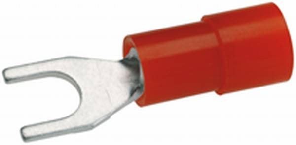 HELLA 8KW 178 045-002 Leitungsverbinder - rot - von: 0.5mm² - bis: 1.5mm² - Gabelverbinder - M3 - Bo