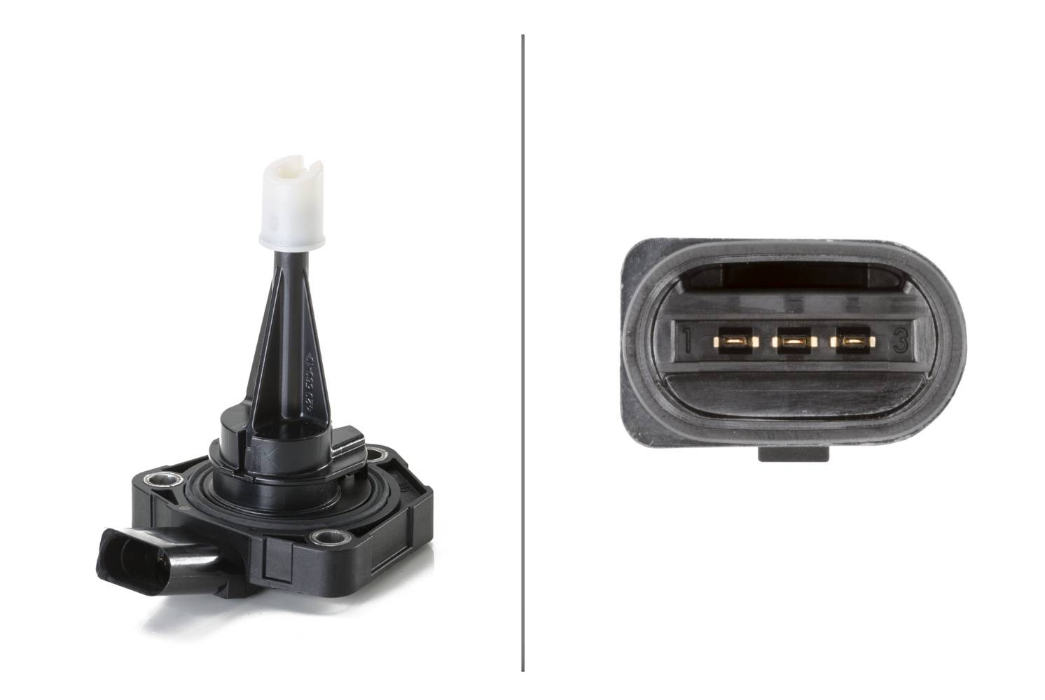 HELLA 6PR 013 680-051 Sensor, Motorölstand - 3-polig - mit Dichtung