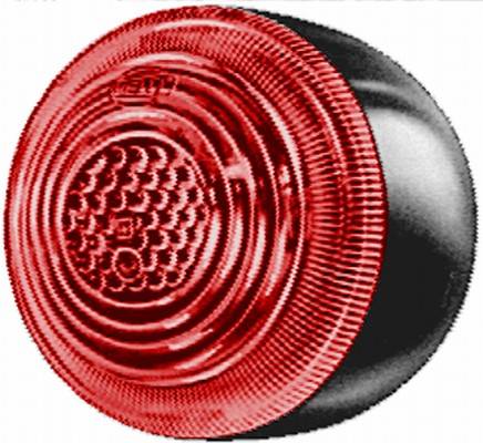 HELLA 9EL 132 404-001 Lichtscheibe, Heckleuchte - Lichtscheibenfarbe: rot - links/rechts