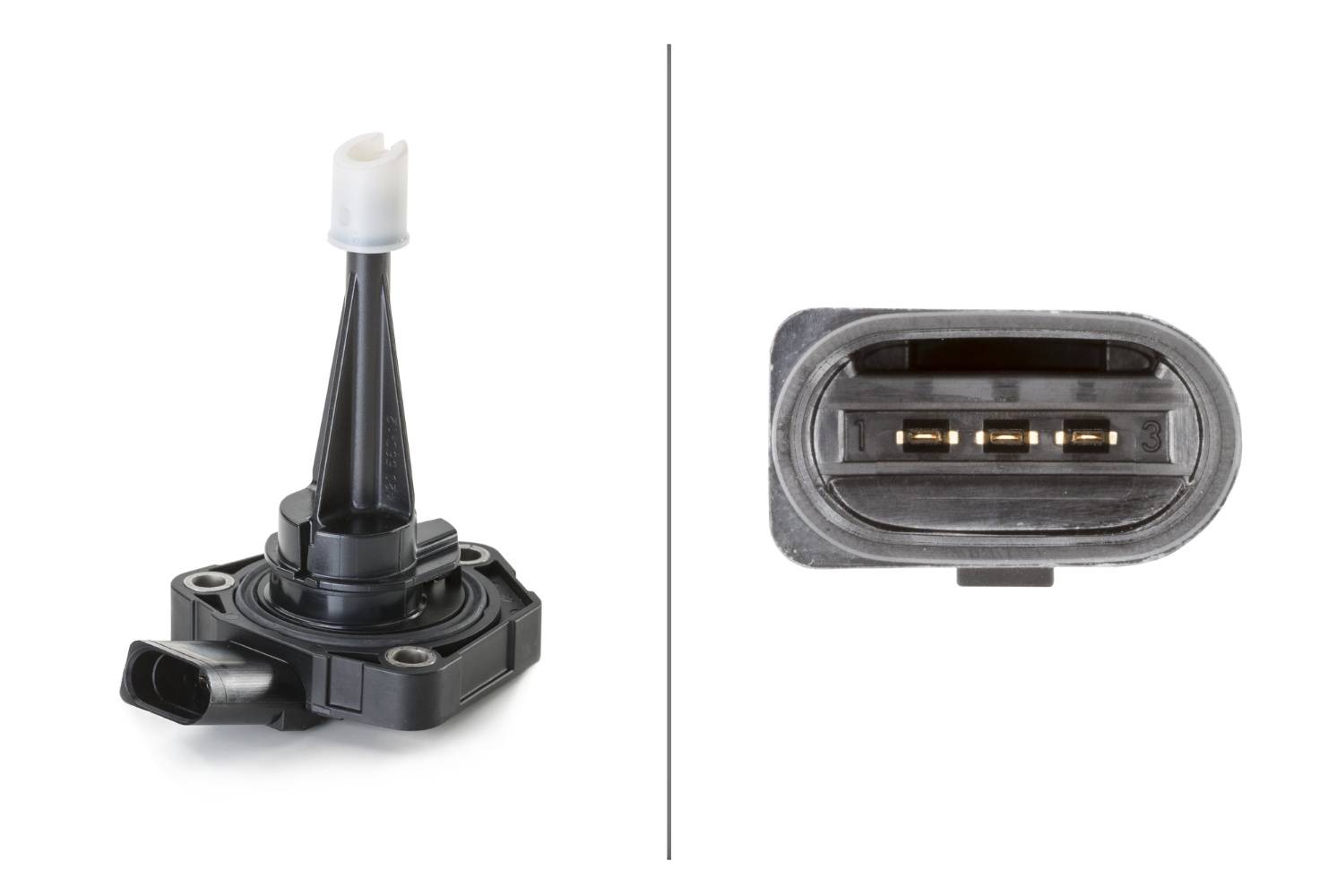 HELLA 6PR 013 680-041 Sensor, Motorölstand - 3-polig - mit Dichtung