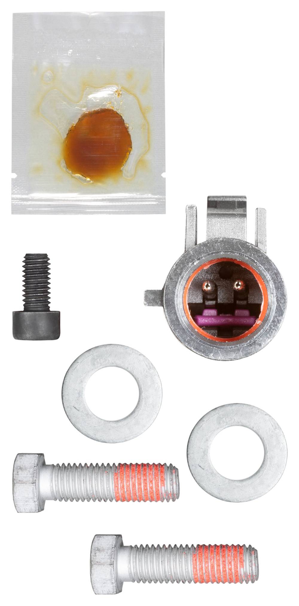 HELLA 6PU 230 040-441 Sensor, Raddrehzahl - 2-polig - Vorderachse - Kabel: 1290mm - mit Halter