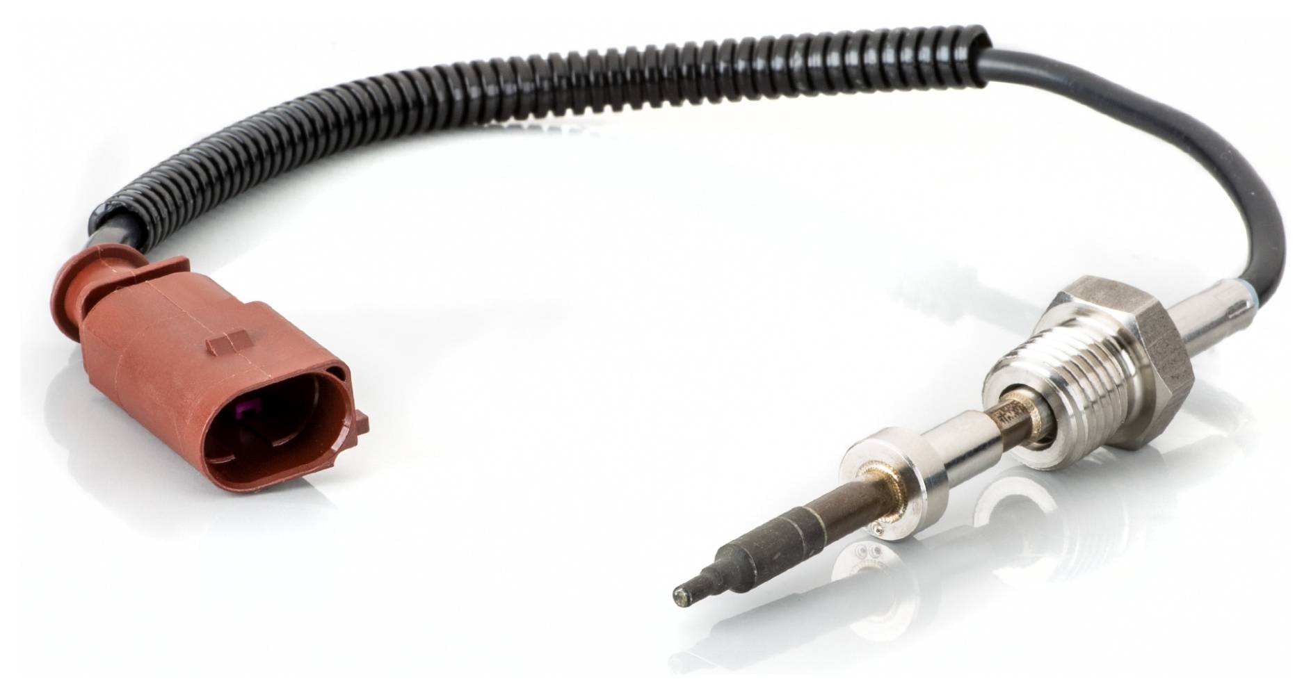 HELLA 6PT 014 494-721 Sensor, Abgastemperatur - 2-polig - geschraubt - Kabel: 270mm