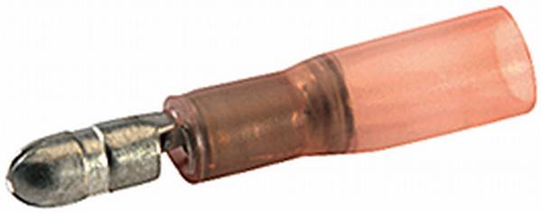 HELLA 8KW 744 765-003 Leitungsverbinder - rot - von: 0.5mm² - bis: 1.0mm² - Rundstecker - Ø: 4mm - M