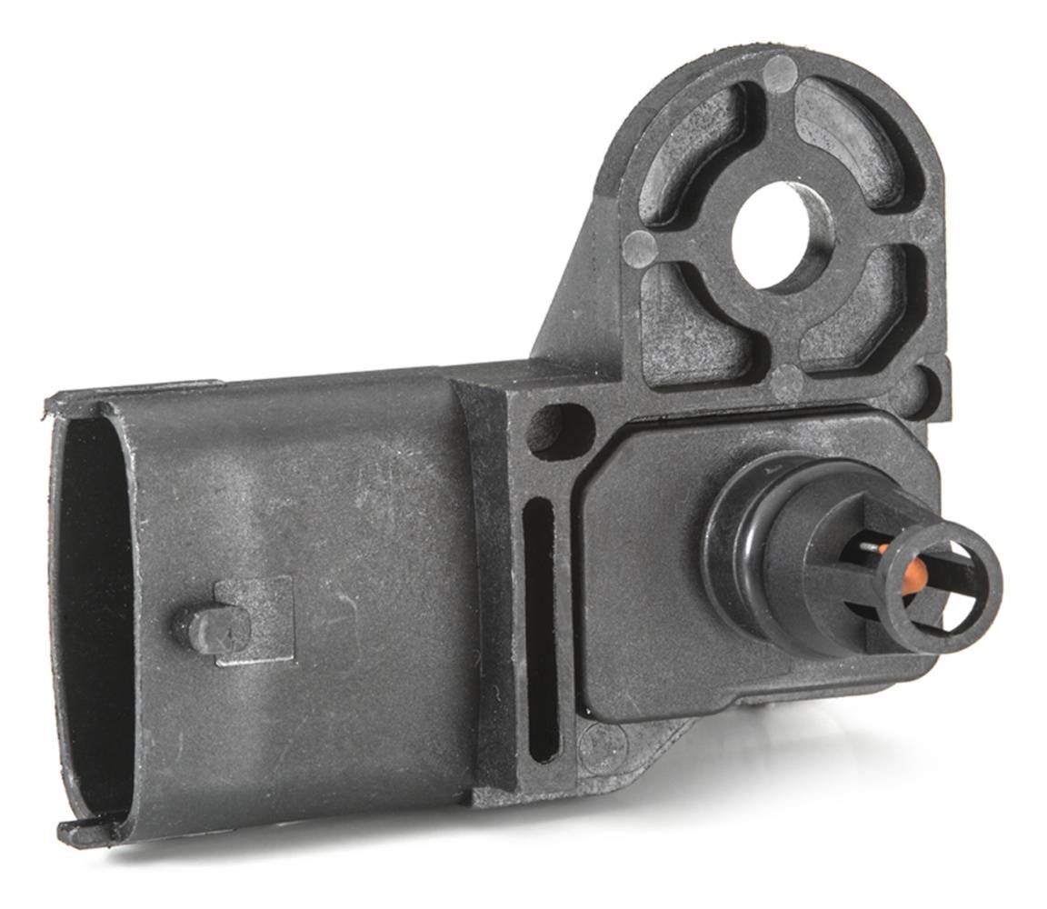 HELLA 6PP 013 112-251 Sensor, Saugrohrdruck - 4-polig - geschraubt - mit Dichtung
