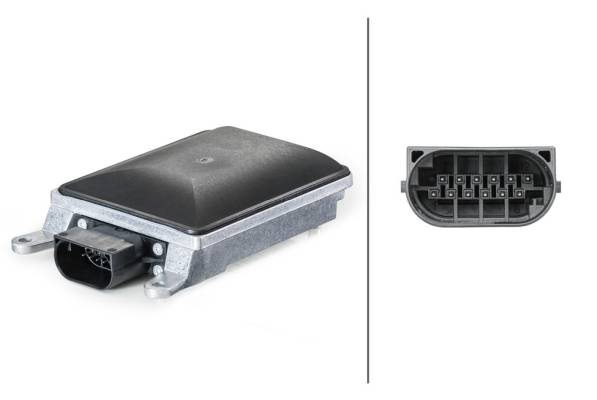 HELLA 6PZ 010 905-521 Steuergerät, Spurwechselassistent - Einbauort: hinten rechts