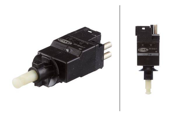 HELLA 6DD 008 622-771 Bremslichtschalter - 12V - Anschlussanzahl: 4 - geclipst - Wechselschalter - e