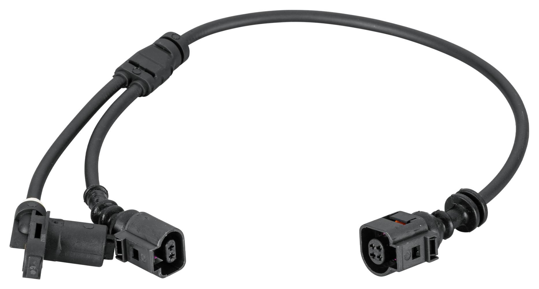 HELLA 6PU 012 806-661 Sensor, Raddrehzahl - 4-polig - Vorderachse beidseitig - Kabel: 450mm