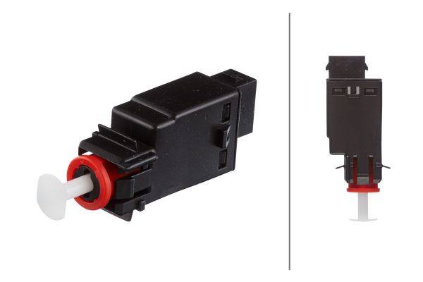 HELLA 6DF 006 095-001 Bremslichtschalter - 12V - Anschlussanzahl: 2 - geclipst - Öffner - elektrisch