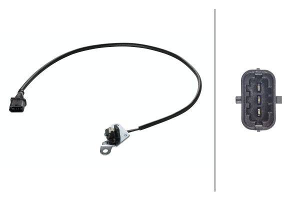HELLA 6PU 009 121-821 Sensor, Nockenwellenposition - 12V - Kabel: 720mm